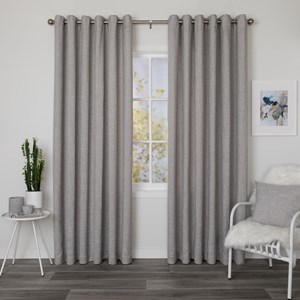 Aspen Stone - Readymade Lined Eyelet Curtain