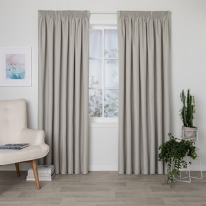 Bristol Linen - Readymade Blockout Pencil Pleat Curtain