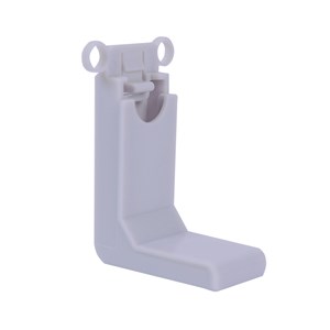 Click Track Brackets 60mm White - Component