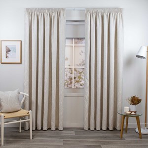 Sherwood Whisper - Readymade Lined Pencil Pleat Curtain